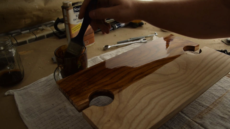 I Made An Oaken Picnic Table With Wine Holders I Made An Oaken Picnic Table With Wine Holders