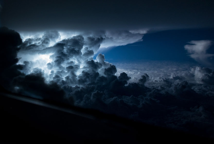 A Magnificent Storm Developing Over The Atlantic Ocean, A Few Miles South Of Jamaica