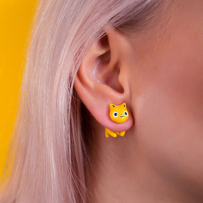 Jolteon Cat Earring