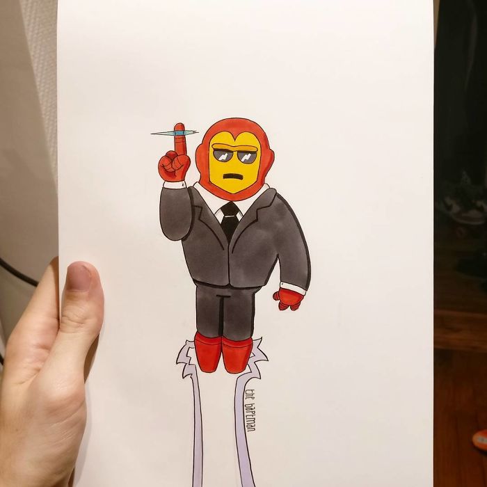 I Imagined Famous Geek / Pop Culture Mashed Up Characters