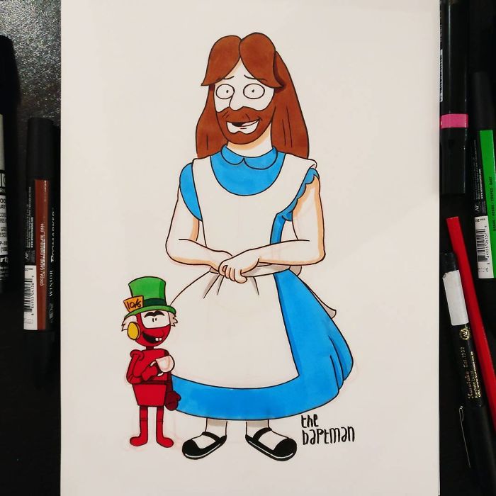 I Imagined Famous Geek / Pop Culture Mashed Up Characters