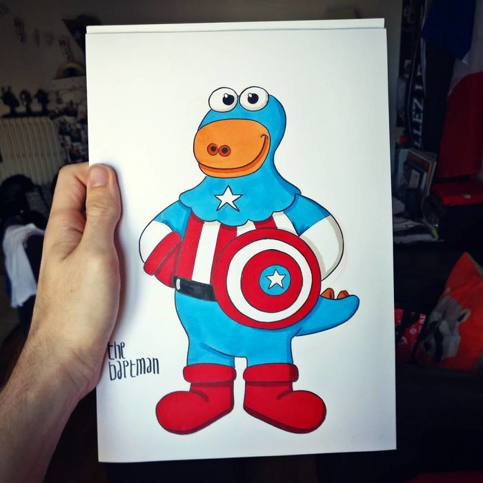 I Imagined Famous Geek / Pop Culture Mashed Up Characters