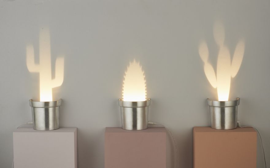 We Designed Wall Lamps That Turn Into Cactuses When Switched On