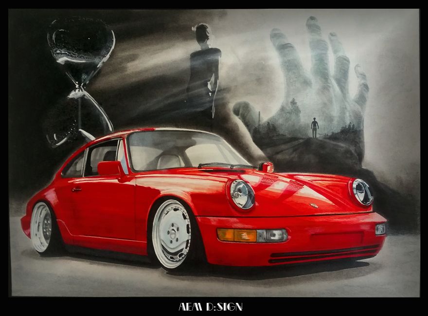 I Draw Cars And I Love It