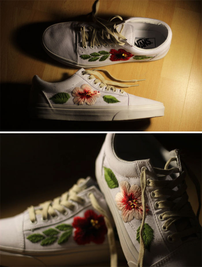 I Can't Afford Gucci Aces So I DIY'd A Pair Of Vans