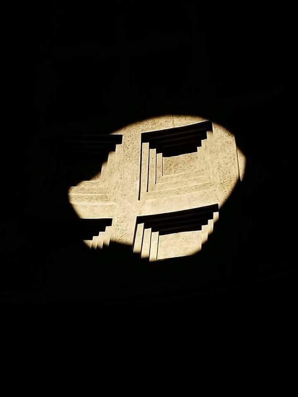 Shadow At The Pantheon, Rome.