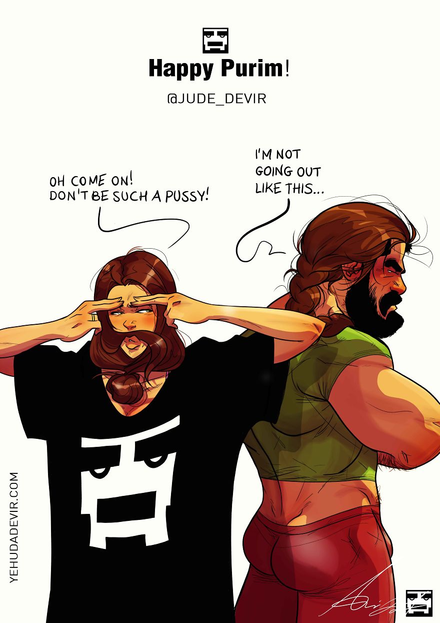 My Wife's Idea For Purim Costumes