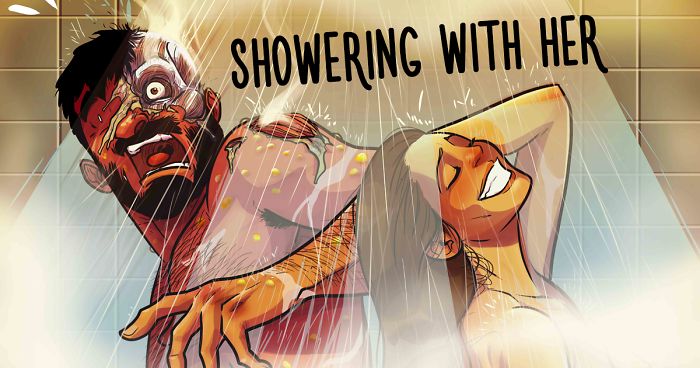 Artist Illustrates Everyday Life With His Wife In 34 Comics