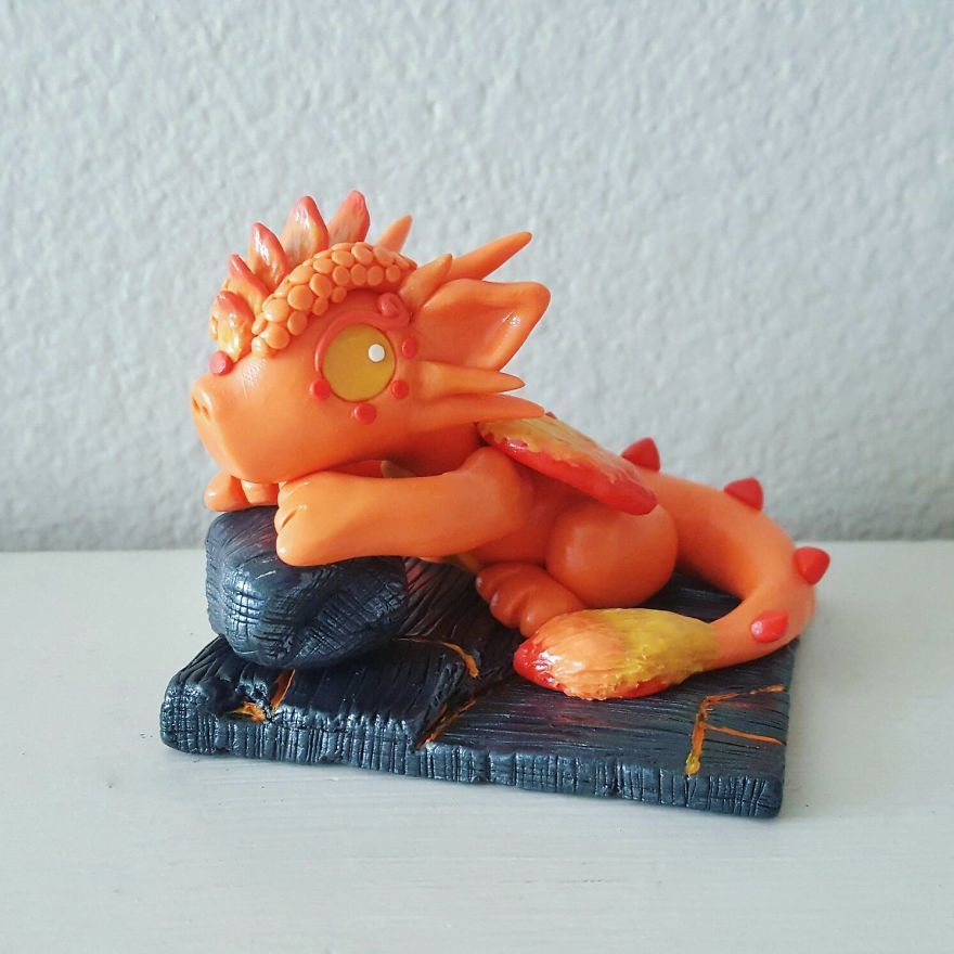 Fire Elemental Dragon