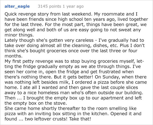 Roommate Stopped Chipping In