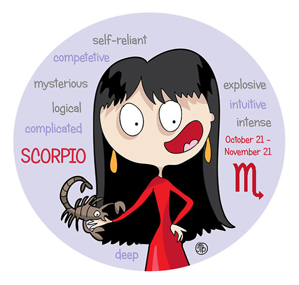 I Drew Zodiac Signs For My Next Book