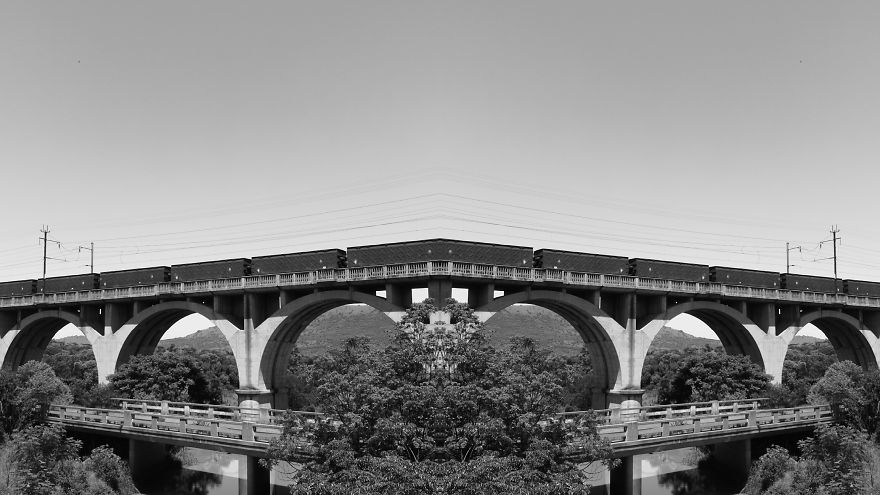 I Travel Across South Africa For Business And Enjoy Shooting And Editing Surreal-Symmetric Cell-Phonography