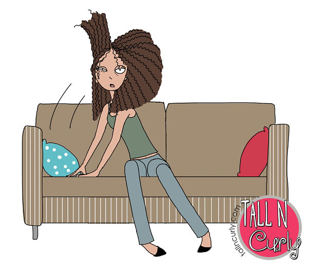 I Draw Comics About Being A Tall N Curly Girl