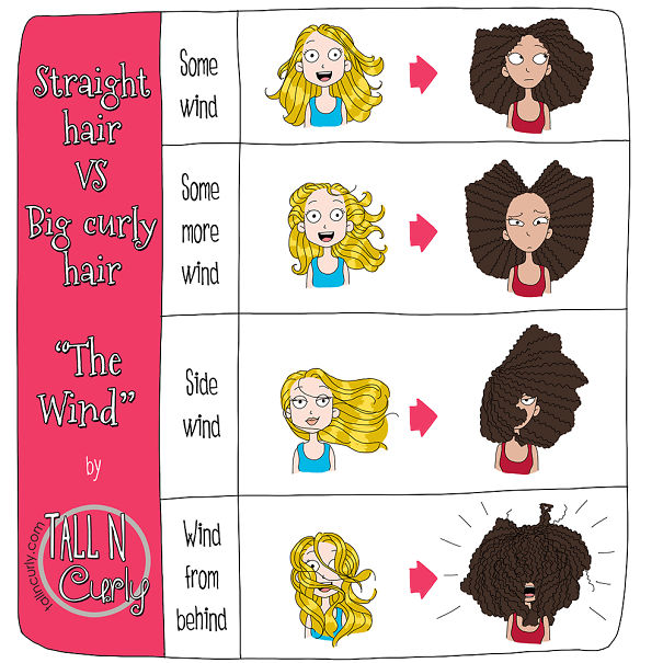 I Draw Comics About Being A Tall N Curly Girl