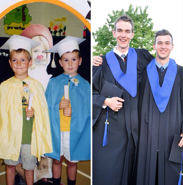 Me And My Best Friend - Kindergarten Graduation To High School Graduation