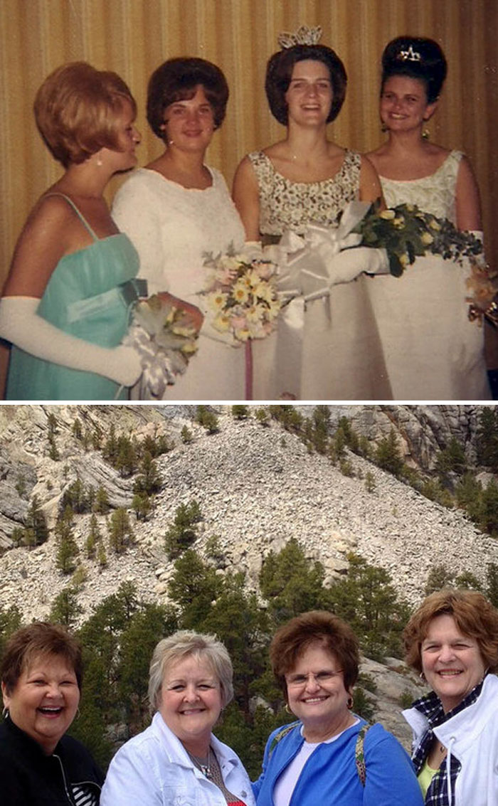 Best Friends For Over 55 Years. We’ve Been Through It All... Puberty, Boyfriends, College, Marriages, Kids, Divorce, Careers, Menopause... And Now, Social Security And Medicare