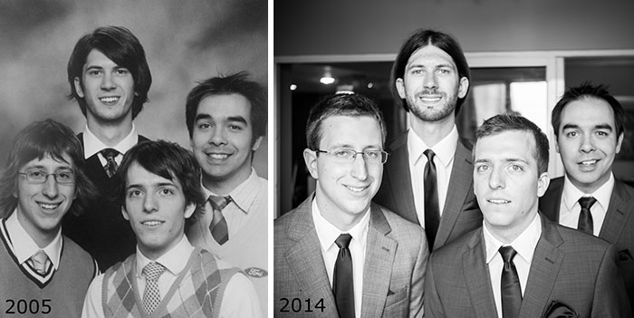 2nd Year University (2005) To Friend's Wedding Day (2014)