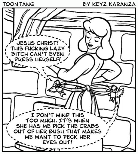 I Took Innocent Coloring Book Images And Made Them Evil With Captions.