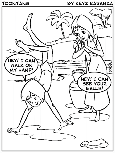 I Took Innocent Coloring Book Images And Made Them Evil With Captions.