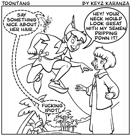 I Took Innocent Coloring Book Images And Made Them Evil With Captions.