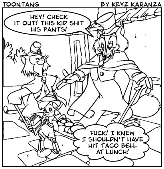 I Took Innocent Coloring Book Images And Made Them Evil With Captions.