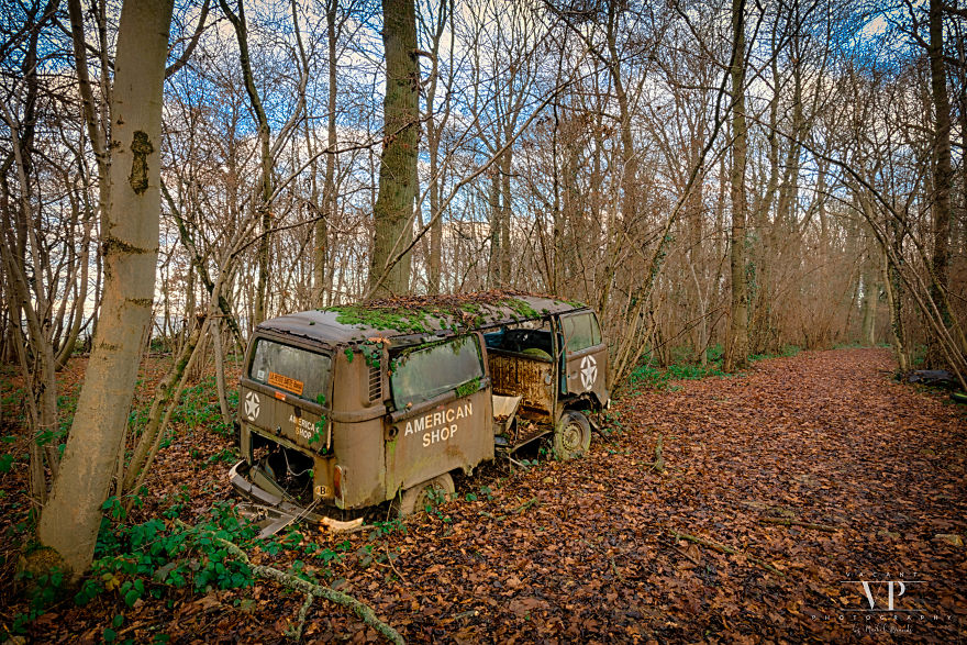 I Photographed Old Cars Lost In The Woods