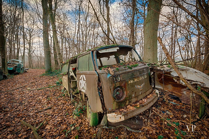 I Photographed Old Cars Lost In The Woods