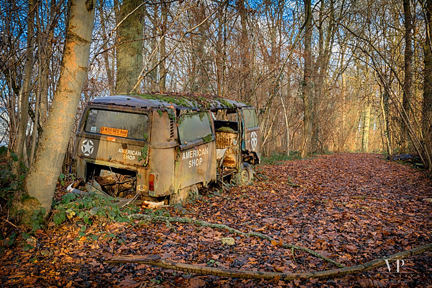I Photographed Old Cars Lost In The Woods