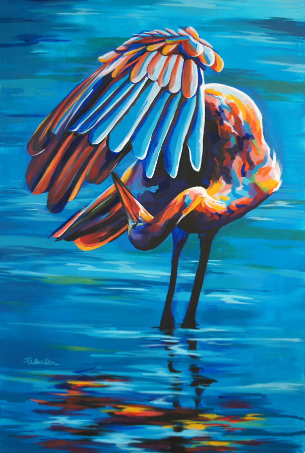 I Take Black And White Images And Inject Them With Explosions Of Colour