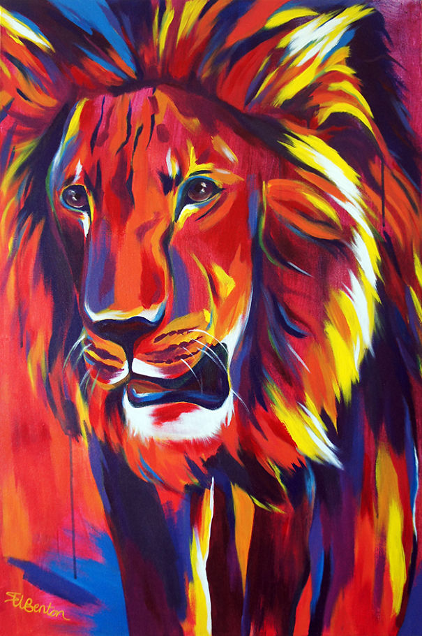 I Take Black And White Images And Inject Them With Explosions Of Colour