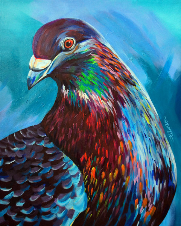 I Take Black And White Images And Inject Them With Explosions Of Colour