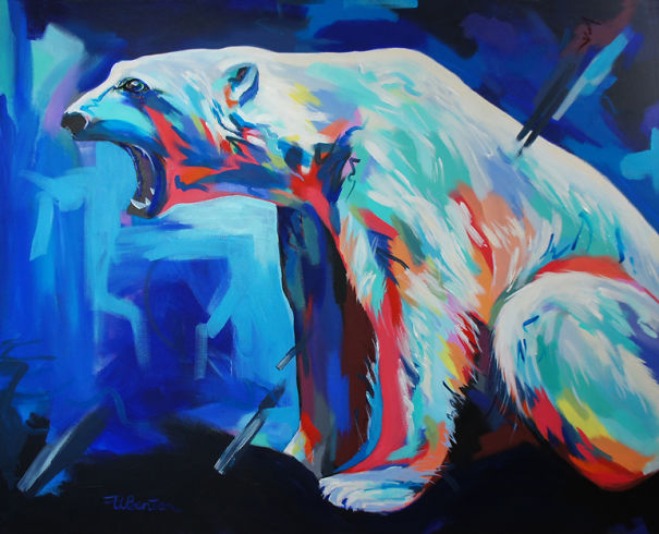 I Take Black And White Images And Inject Them With Explosions Of Colour