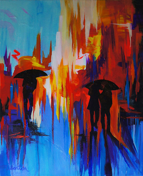 I Take Black And White Images And Inject Them With Explosions Of Colour