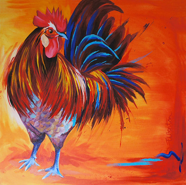 I Take Black And White Images And Inject Them With Explosions Of Colour