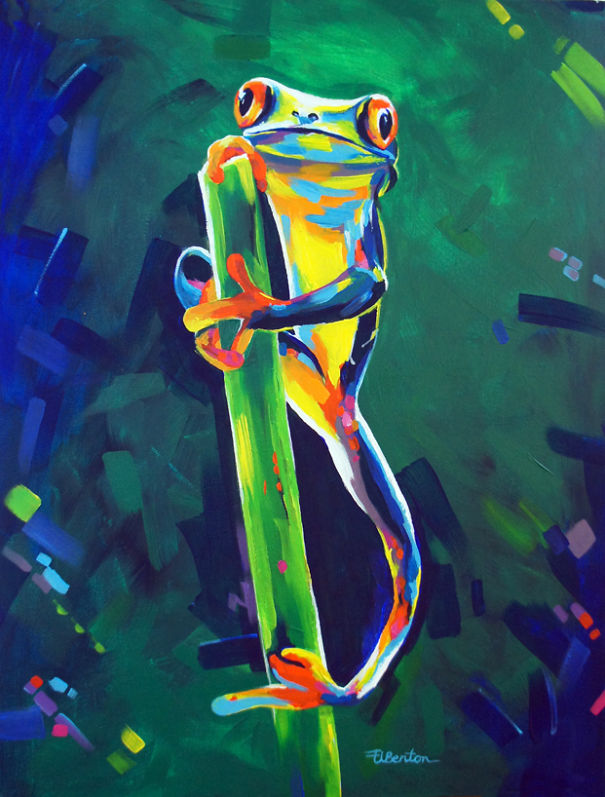 I Take Black And White Images And Inject Them With Explosions Of Colour