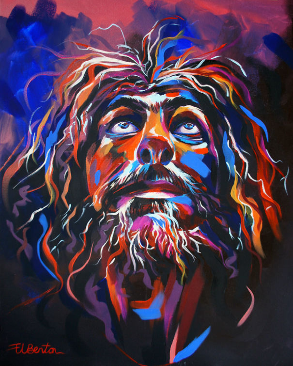 I Take Black And White Images And Inject Them With Explosions Of Colour