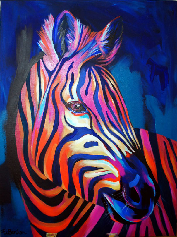 I Take Black And White Images And Inject Them With Explosions Of Colour