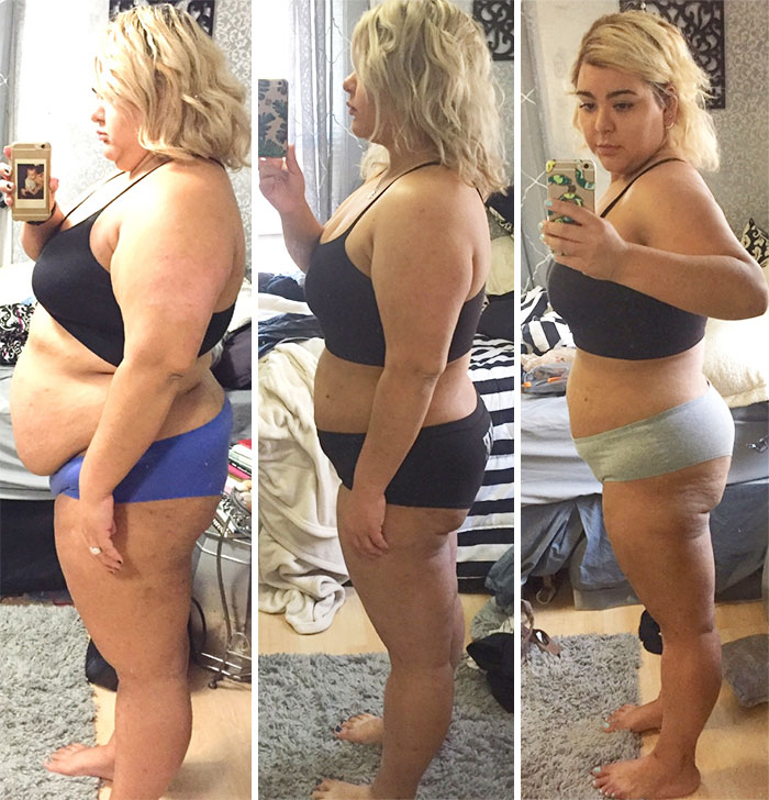 Only A Couple Lbs Between The 2nd And 3rd Pic .. But For Some Reason I Feel Thinner