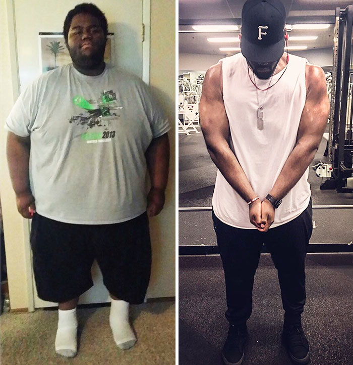 For The Pst 2.5 Years I've Dedicated Every Single Day To Creating A Better Me, The Kid To The Left Was Not Healthy Not Happy And Most Importantly Not Living To His Full Potential