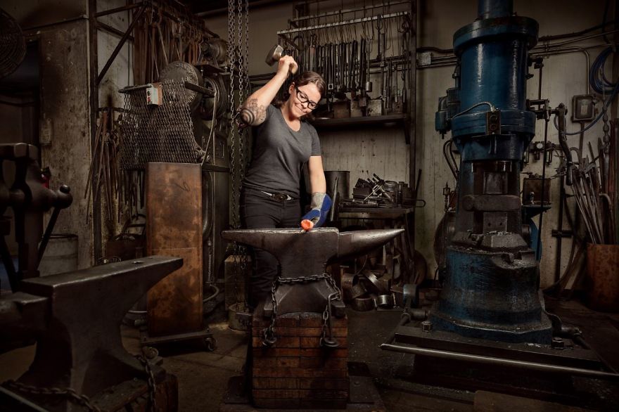 Women Doing 'men's Work'