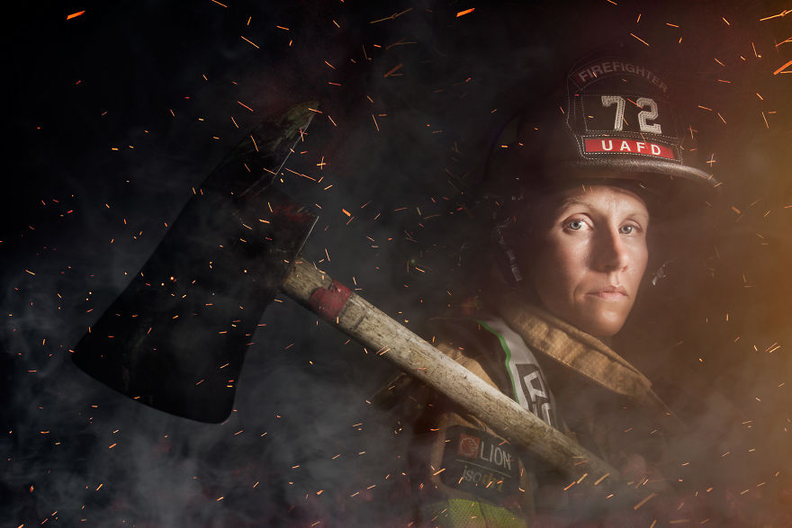 Mindy Gabriel, Firefighter In Upper Arlington, Ohio