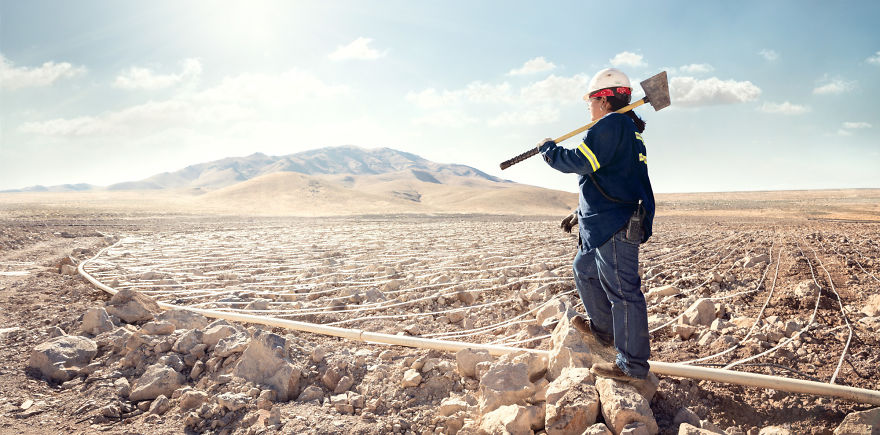 Carol Warn, Leach Pad Operator At Marigold Mining Company In Valmy, Nevada