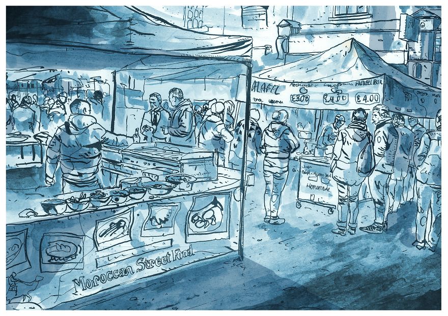 I Explore London And Draw My Experiences