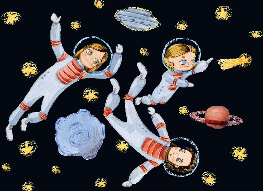 Family Is In The Space.