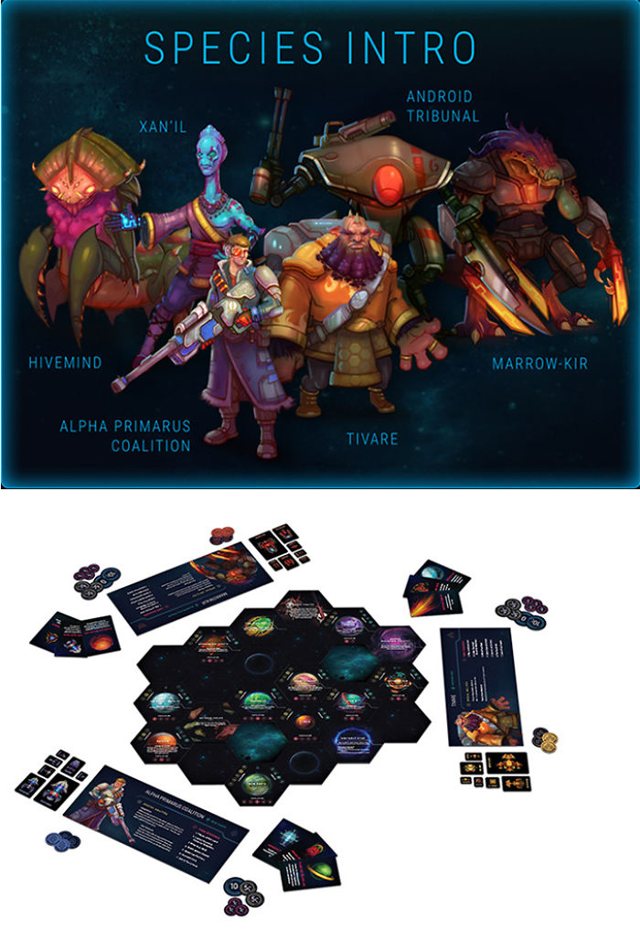 10 Kickstarter Board Games You Could Put In An Art Gallery (June 2017)