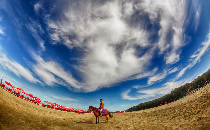 Let's Do A Race - Cox's Bazar Sea Beach, Bangladesh