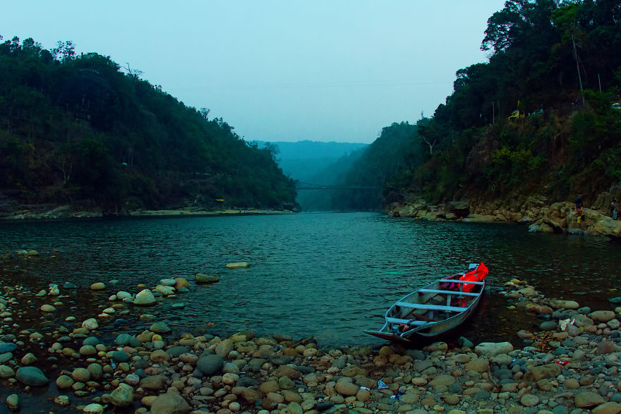 Waiting For Crossing - Jaflong, Sylhet, Bangladesh