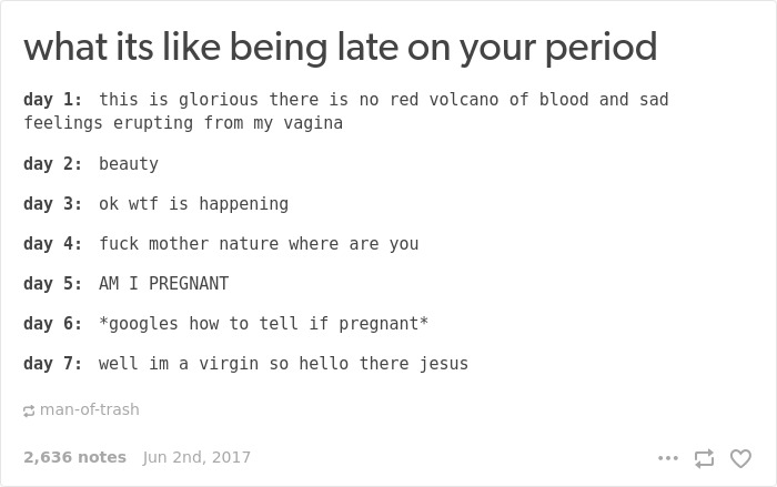 Period Jokes