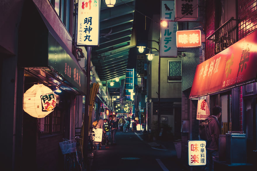 Magical Night Photography Of Tokyo’s Streets