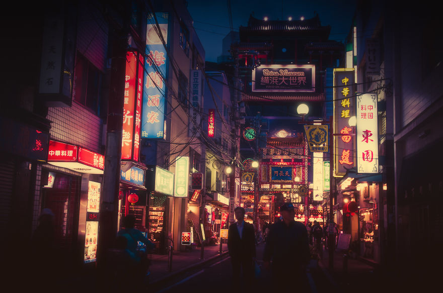 Magical Night Photography Of Tokyo’s Streets